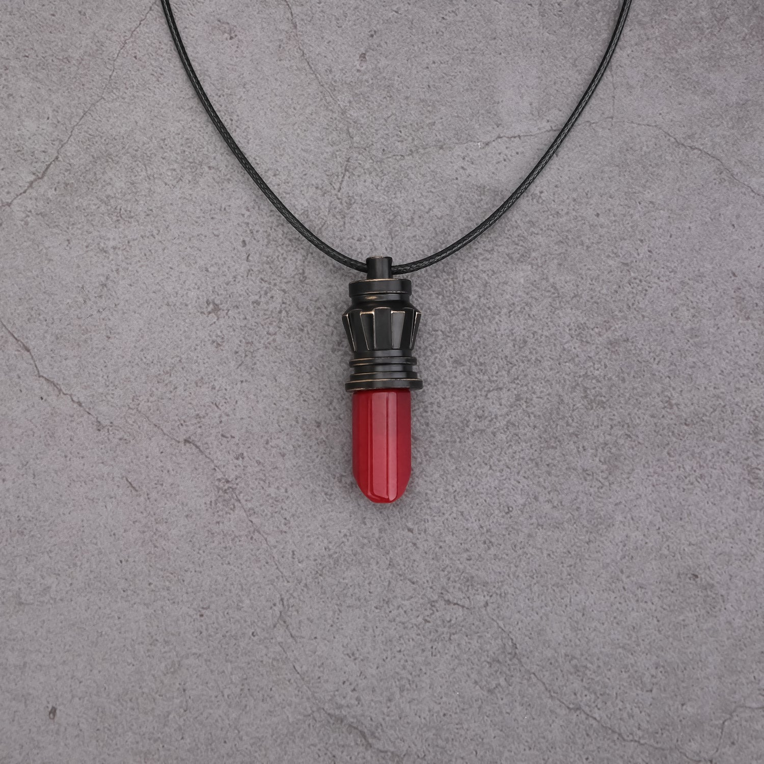 Maul Kyber Crystal Pendant Necklace