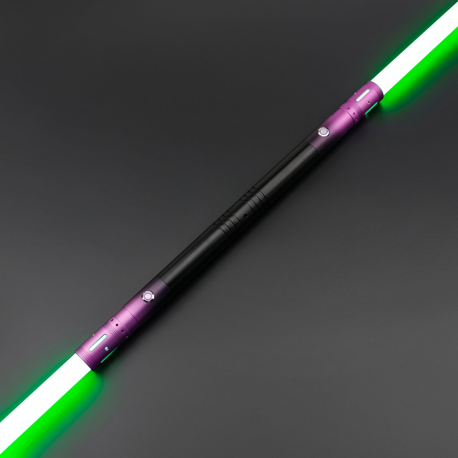 neel double lightsaber green