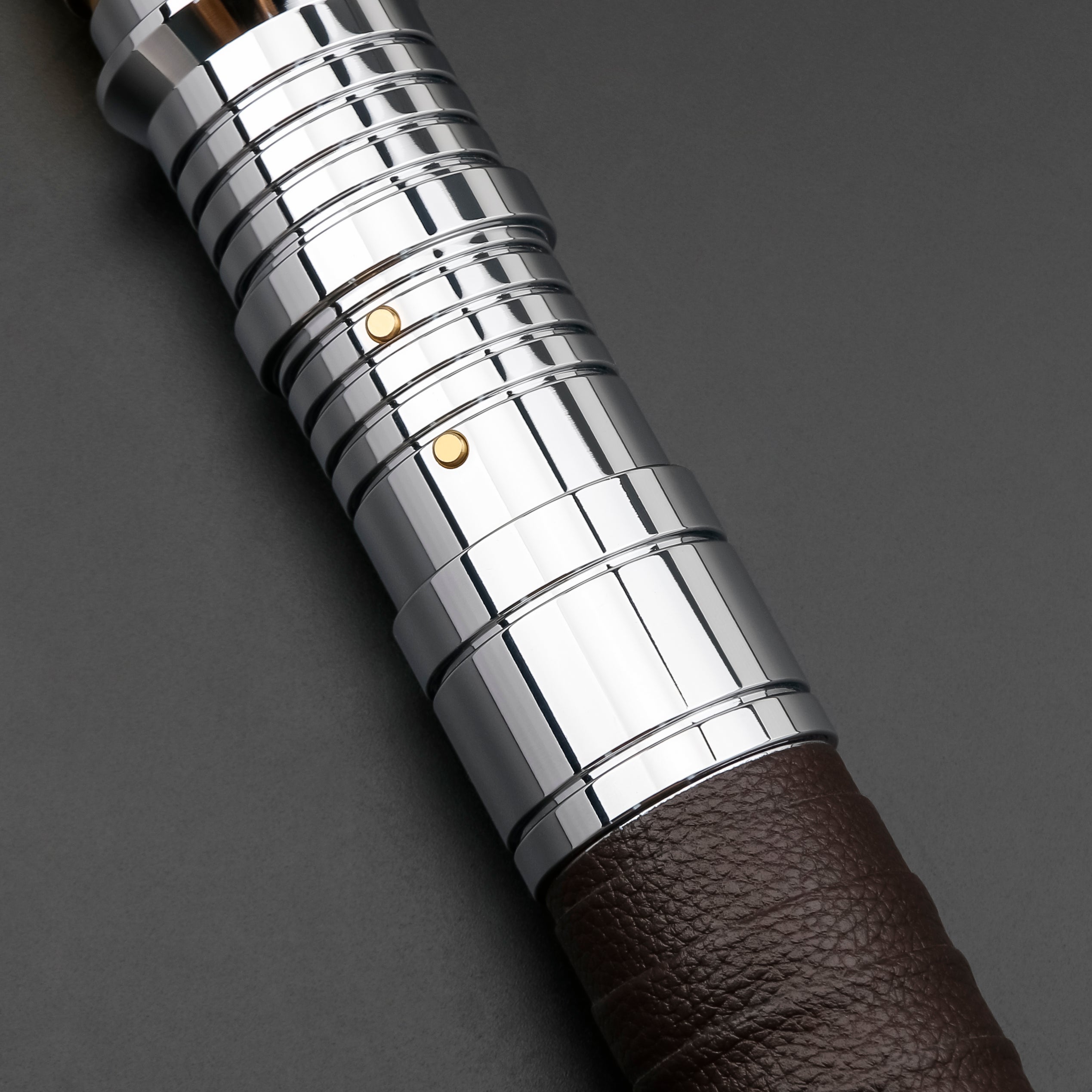 Partial view of reavn lightsaber hilt