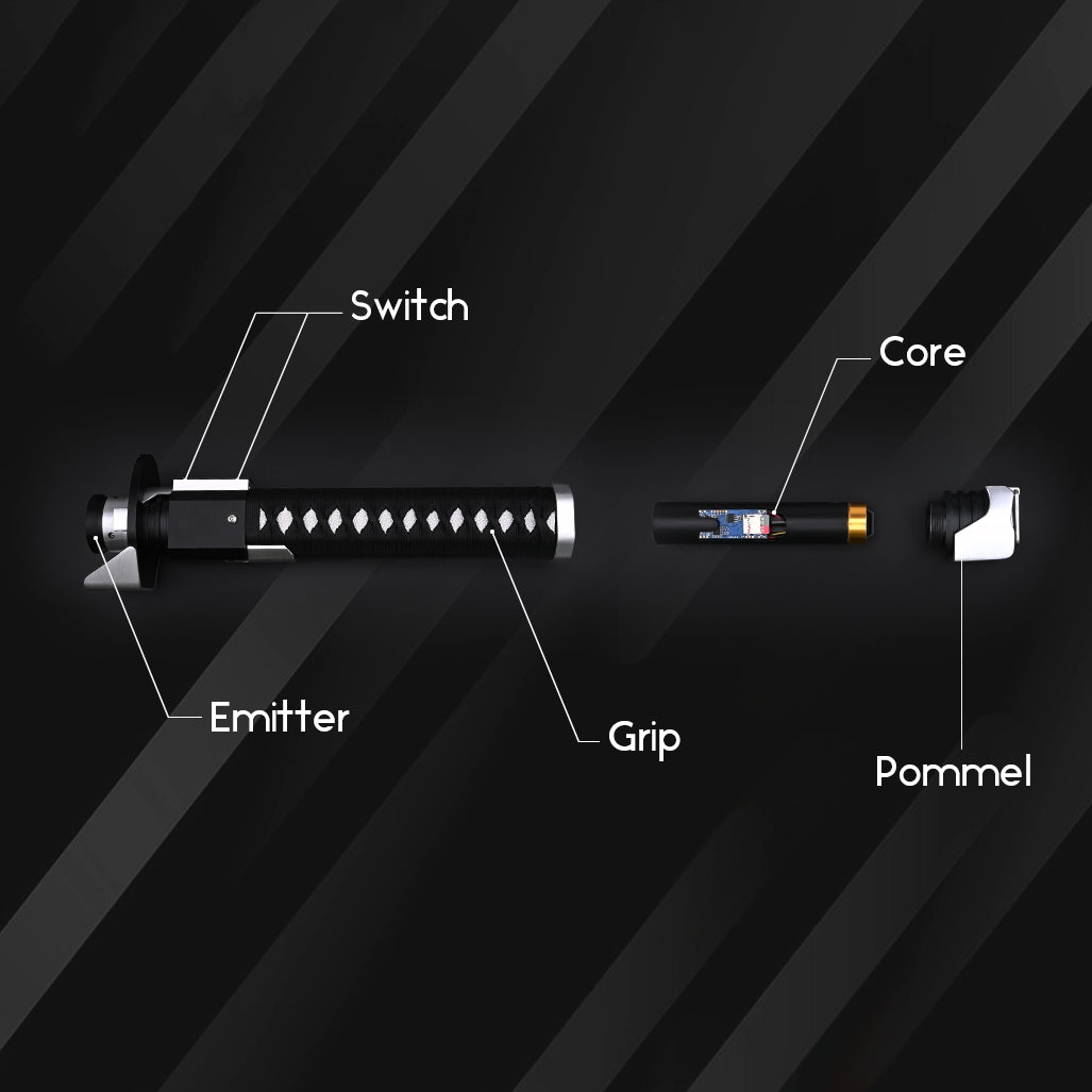 Samurai Ronin Replica RGB/Neopixel Lightsaber – SUPERNEOX®