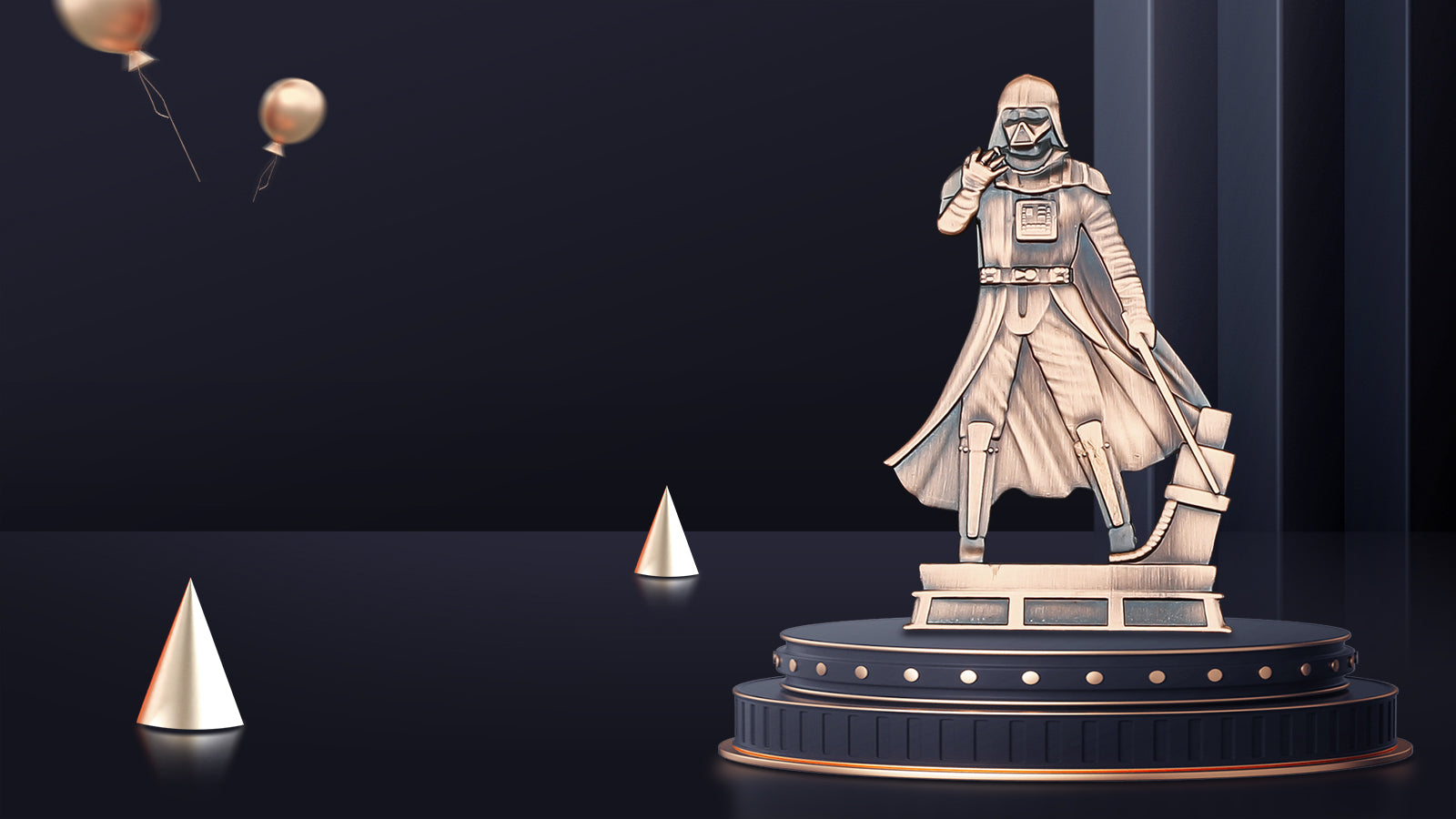 Darth Vader bronze statue